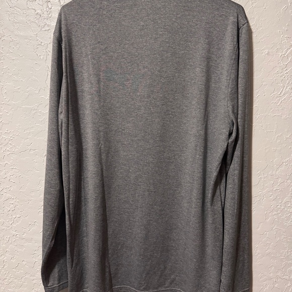 NBA Ultra Game Los Angeles Lakers Quarter Zip Long Sleeve Performance Shirt - Picture 4 of 5